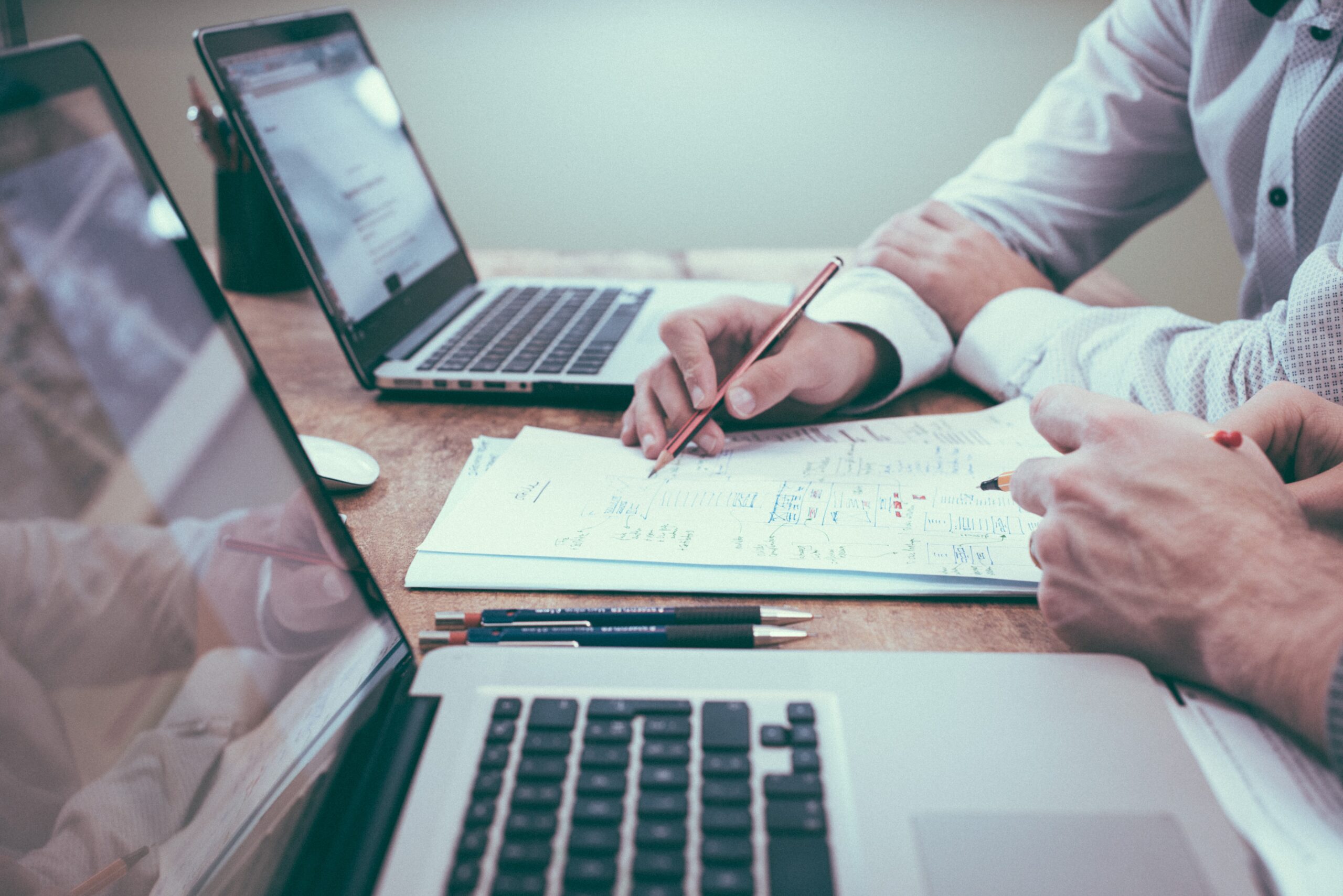 Business Working Background Group Benefits, ICT Insurance Group